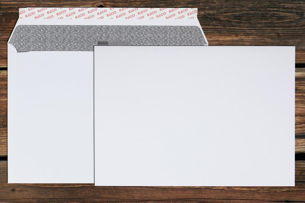 Briefhüllen C4 229x324 mm Haftklebend Hochweiß 120 g/qm